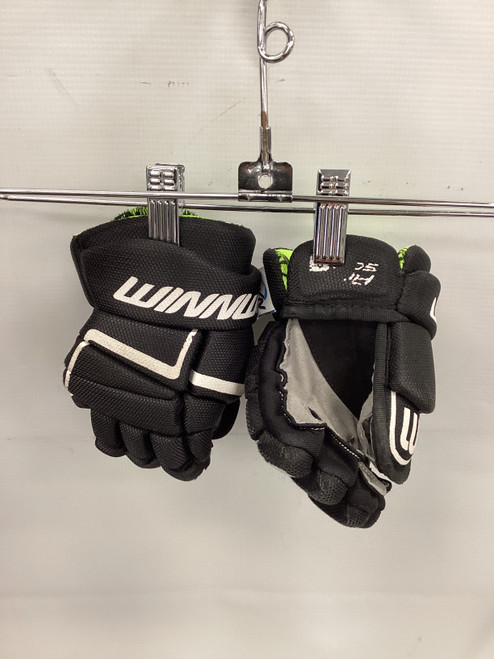 Vist Large View of Product Image Which is Used WinnWell NXT Youth Gloves Black 8" 11851-S000034904