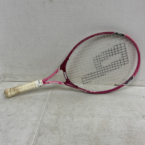 Vist Large View of Product Image Which is Used Prince MARIA 25 Adult Tennis Racquet Pink 4 1/4"