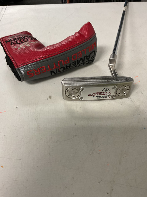 Vist Large View of Product Image Which is Used Titleist SCOTTY CAMERON NEWPORT+ Mens Putter RH