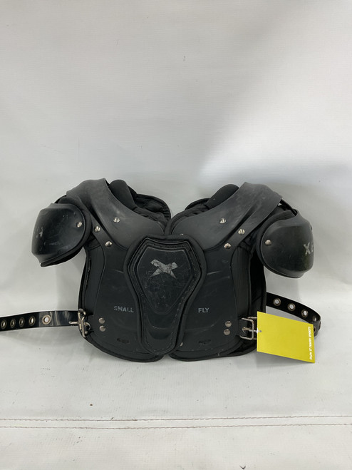 Used Xenith FLYTE FB Shoulder Pads Black SM 11871-S000019297