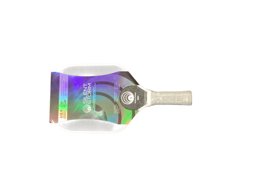 Vist Large View of Product Image Which is Used SILENT STORM Pickleball Racquet Black