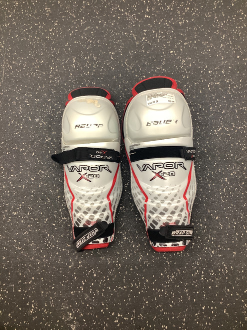 Vist Large View of Product Image Which is Used Bauer VAPOR X20 Junior Shin Guards None 10" 11162-C000432382