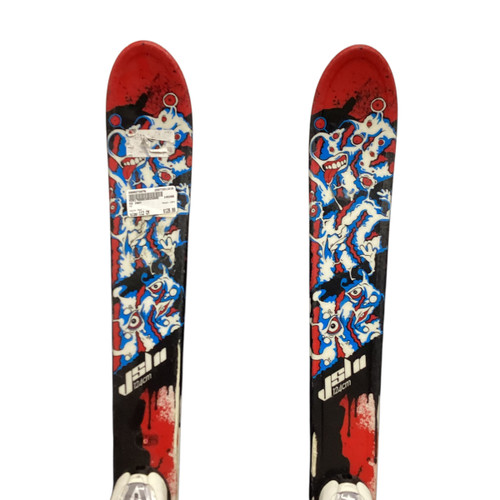 Vist Large View of Product Image Which is Used K2 INDY Boys DH Ski/Binding Red 112 cm 11816-S000272076