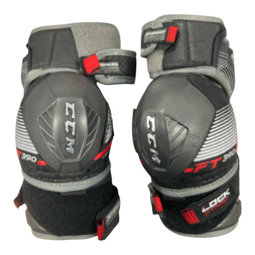 Vist Large View of Product Image Which is Used CCM JETSPEED FT 390 Junior Elbow Pads LG 11362-S000161550