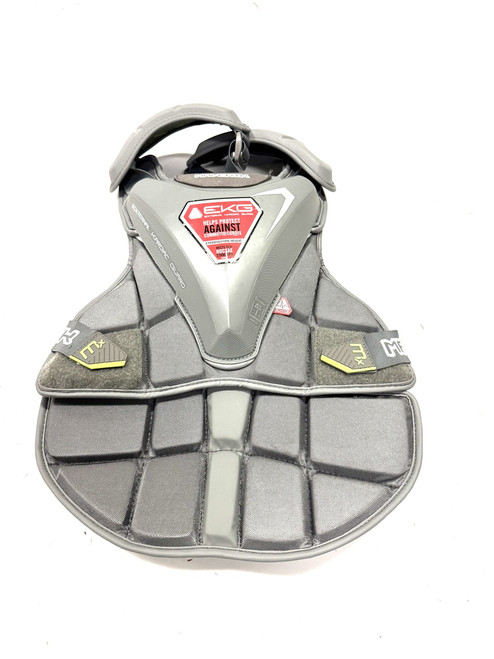 Vist Large View of Product Image Which is Used Maverik MX GOAL LAX Goalie Chest M Grey XS 11860-S000294463