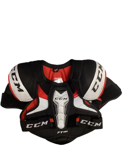 Vist Large View of Product Image Which is Used CCM FT485 SP Junior Shoulder Pads LG 11816-S000272099