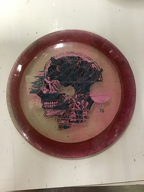 Vist Large View of Product Image Which is Used Thought Space Athletics SYNAPSE Disc Golf Driver Maroon 175g 10242-S000271554