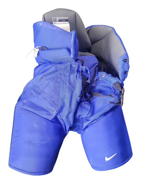 Vist Large View of Product Image Which is Used Bauer PRO STOCK PANT Senior Pant Royal Blue LG Tall