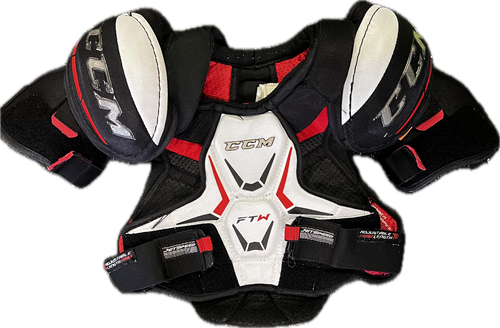Used CCM JETSPEED Junior Shoulder Pads SM 11897-S000148541