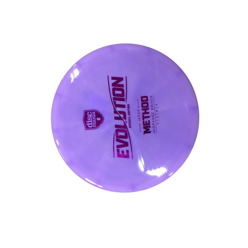 Used Discmania EVOLUTION VAPOR METHOD Disc Golf Mid Range Purple 177g 11479-S000399034