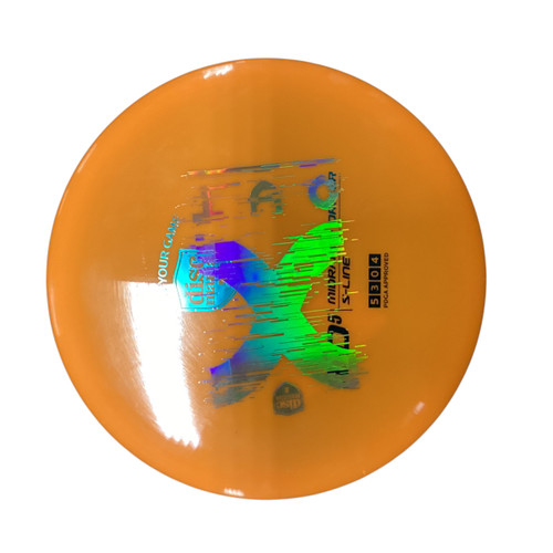 Used Discmania MD5 S-LINE Disc Golf Mid Range Orange 176g 11479-S000399036