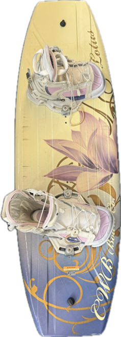 Vist Large View of Product Image Which is Used CWB LOTUS Wakeboard White 131 cm