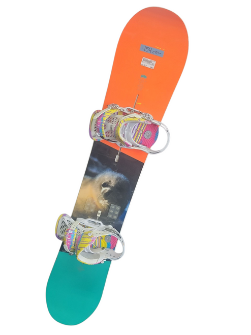 Used Burton UN INC/EST SLIDE BINDINGS Womens Board/Bindings None 154 cm 11708-S000181215