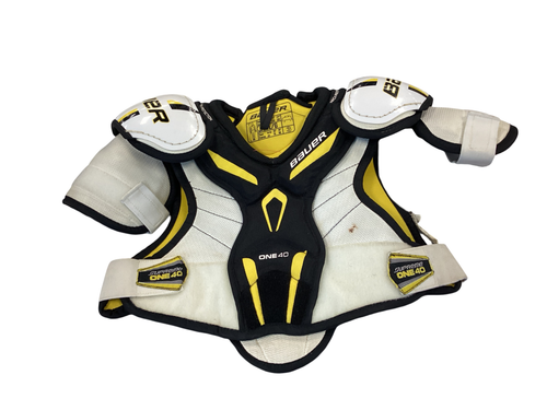Used Bauer SUPREME ONE40 Junior Shoulder Pads LG