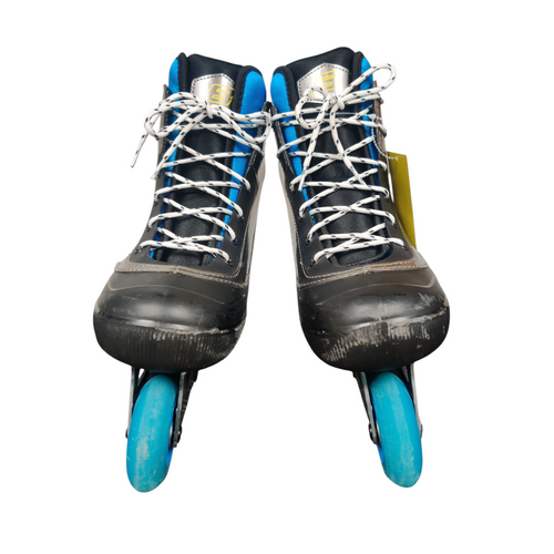 Vist Large View of Product Image Which is Used Bauer COASTER Senior Rec Fitness Skates Black Senior 7