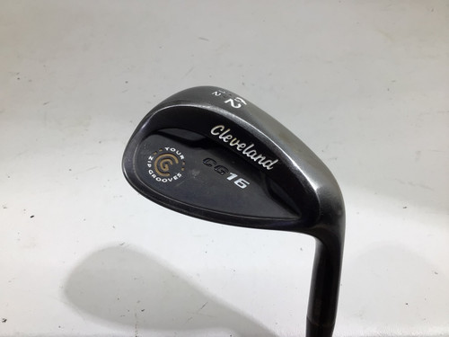 Used Cleveland CG16 BLACK ZIP GROOVE 62.12 62 DEG WEDGE Golf Wedge Mens RH 62 Degree 11752-S000067551