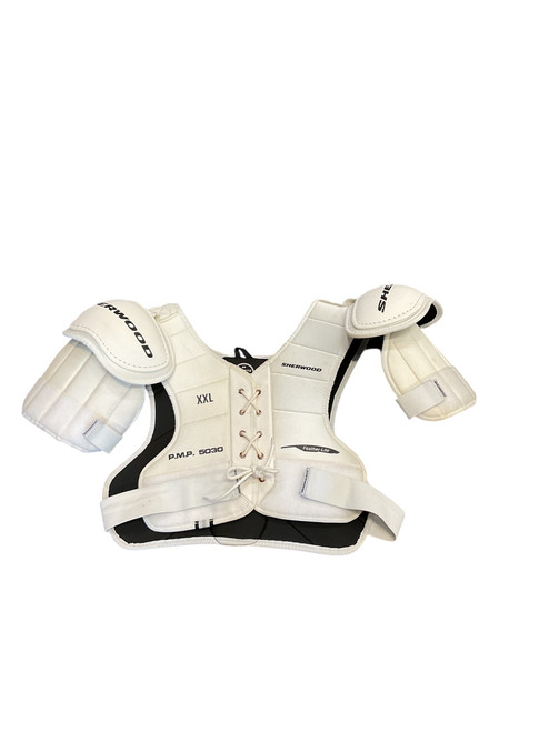 Used Sher-wood P.M.P. 5030 SR XXL SP Senior Shoulder Pads 2X 11814-S000375942