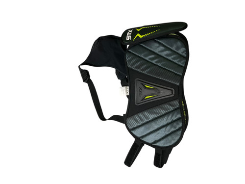 Used STX STALLION 200 Lacrosse Rib Pads Black LG 11484-S000284610