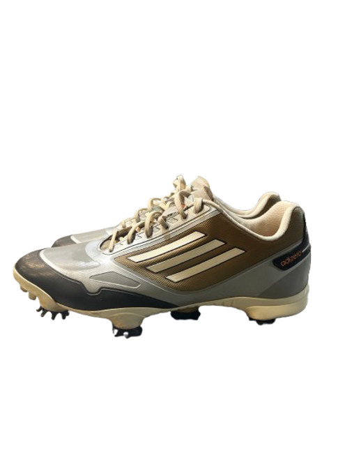 Used Adidas Mens Golf Shoes Grey Senior 9 11843-S000016380