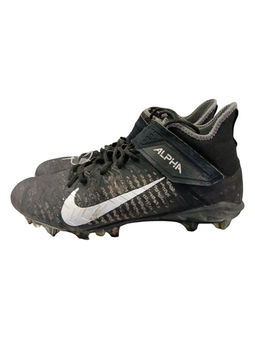 Used Nike Adult FB Cleats Black Senior 9 11732-S000355678