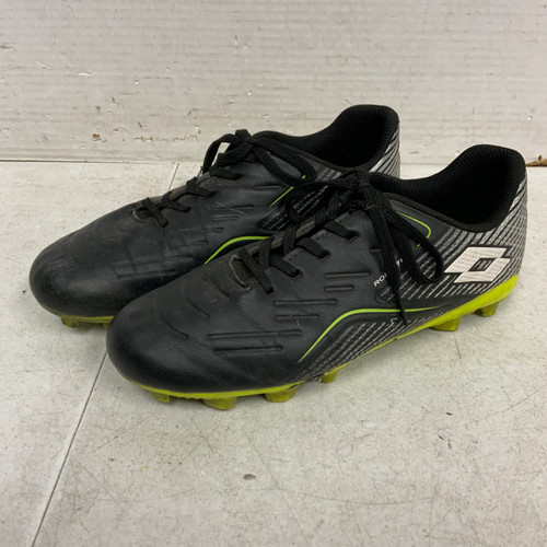 Vist Large View of Product Image Which is Used Lotto Soccer Cleats Black Junior 03.5 11762-S000066437