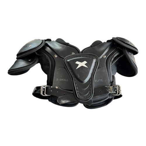 Used Xenith FLYTE FB Shoulder Pads Black XS 11820-S000043694