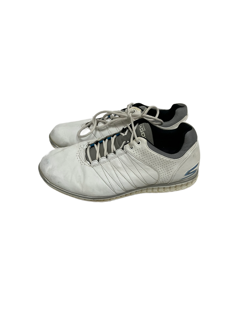 Used Sketchers Mens 9.5 Golf Shoes White  11692-S000138982