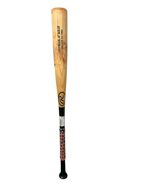 Vist Large View of Product Image Which is Used Rawlings NORTHERN ASH FUNGO BB/SB Wood Bat 35" 10874-S000255630