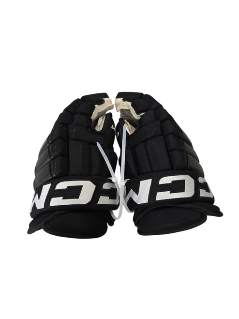 Vist Large View of Product Image Which is Used CCM PRO Senior Gloves Black 14" 11617-S000328539
