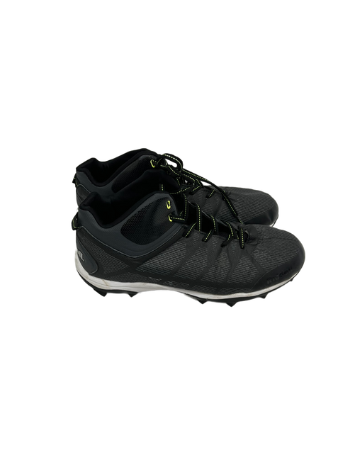 Used Riddell Mens 10 Black Football Cleats  11692-S000138999