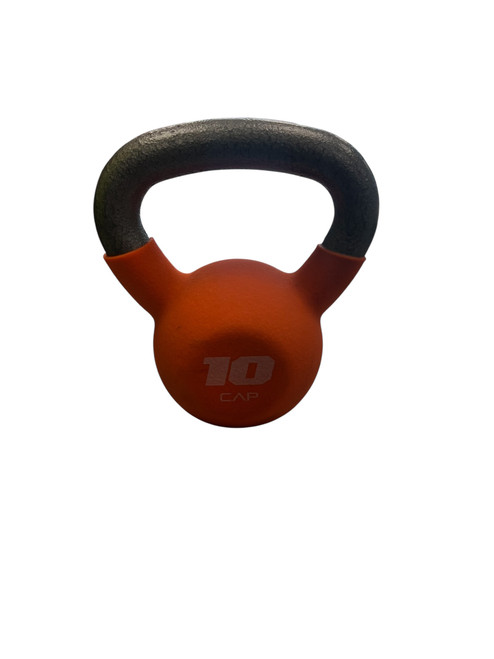Vist Large View of Product Image Which is Used Cap Kettle Dumbbell (Each) Orange 10 lb 11863-S000022897