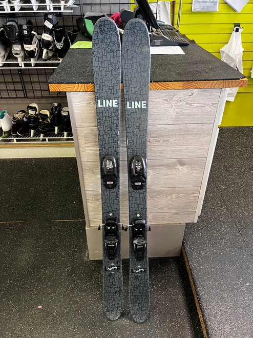 Vist Large View of Product Image Which is Used Line RUCKUS Womens DH Ski/Binding Black 135 cm 11897-S000148578
