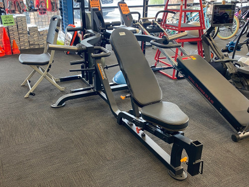 Used POWERTEC BENCH PRESS Home Gym No Plates 11523-S000160427