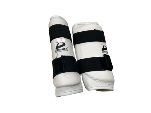 USED DYNAMICS Martial Arts Forearm Pads White SM