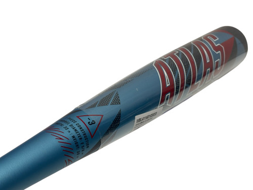 Vist Large View of Product Image Which is New 2026 Louisville Slugger ATLAS BBATB3-26 BBCOR -3 Baseball Bat 33" 33/30 w/ Lizard Skins Replacement Grip