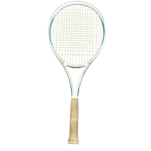 Vist Large View of Product Image Which is Used Prince TRICOMP Adult Tennis Racquet White 4 3/8"