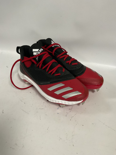 Vist Large View of Product Image Which is Used Adidas ICON V BOUNCE BB/SB Cleats Red Senior 11