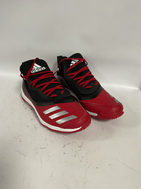 Vist Large View of Product Image Which is Used Adidas ICON V TURF SHOES BB/SB Cleats Red Senior 11