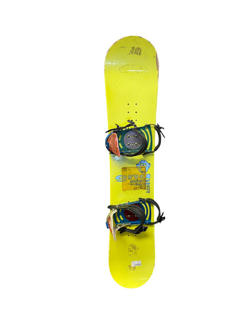 Vist Large View of Product Image Which is Used GNU SKIDDER Boys Snowboard Only Yellow 101 cm 11706-S000358444
