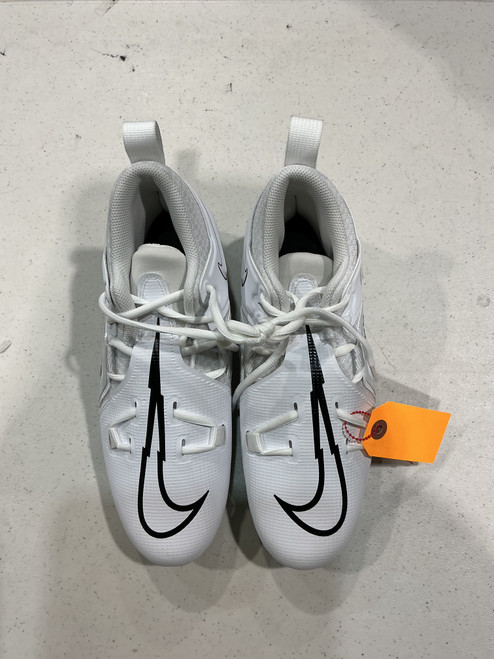 Vist Large View of Product Image Which is Used Nike ALPHA MENACE PRO 3 MID Adult FB Cleats White Senior 8 11628-S000181561