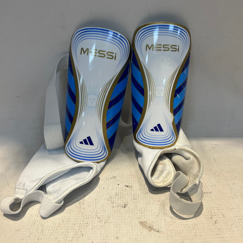 Used Adidas Soccer Shin Guards Youth White SM 11878-S000021725