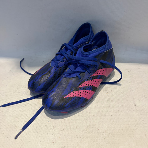 Used Adidas PREDATOR Soccer Cleats Navy Blue Junior 04 11878-S000021731