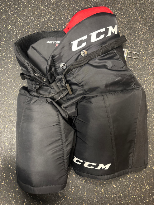 Vist Large View of Product Image Which is Used CCM JS FT350 Junior Pant Black LG 11774-S000082116