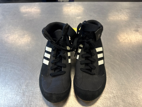 Vist Large View of Product Image Which is Used Adidas Wrestling Shoes Black Youth 13.0 11339-S000192117