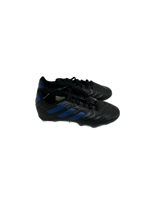Vist Large View of Product Image Which is Used Adidas Goletto Jr 1.5 Soccer Cleats Black And Navy Blue  11692-S000139044