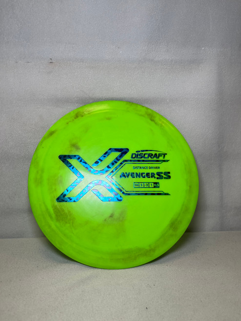 Vist Large View of Product Image Which is Used Discraft X AVENGER SS Disc Golf Driver Green 11490-S000263759