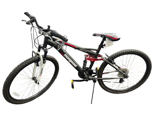 Used Mongoose 2.1 LEDGE Mountain Bike Mens Black 43-47cm - 17-18" - MD Frame 11885-S000186156
