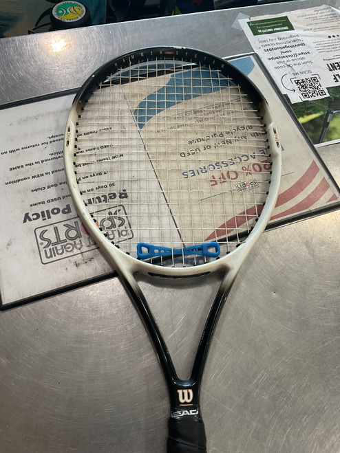 Used Wilson HAMMER 6.2 Adult Tennis Racquet Black Unknown 11614-S000217690
