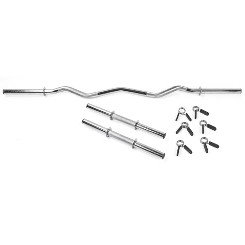Vist Large View of Product Image Which is New OLYMPIC CURL +DUMBELL SET