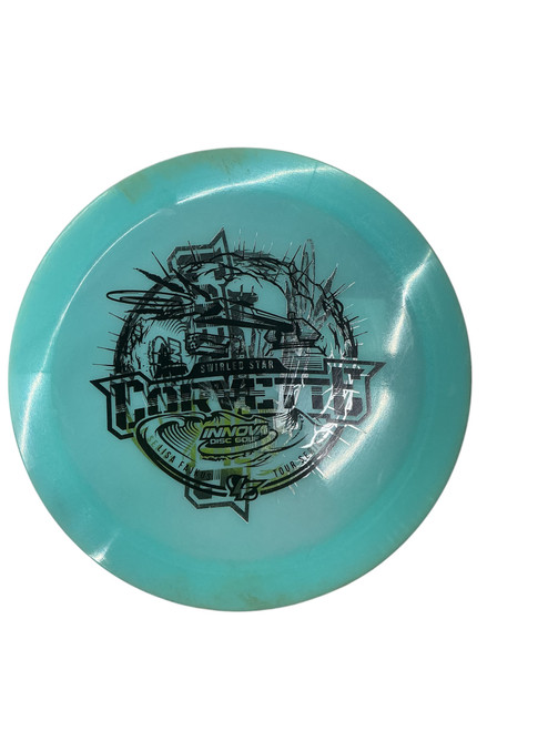 Vist Large View of Product Image Which is Used Innova CHAMP CORVETTE Disc Golf Driver Red 11890-S000132869